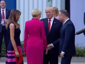 Andrzej Duda apeluje o walkę z fejkiem, Donald Trump reaguje