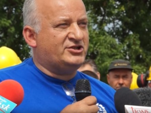 Karol Guzikiewicz ze stoczniowej "S": Życzę Wałęsie zdrowia. Do Warszawy i tak jedziemy