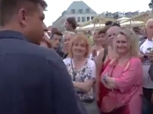 [video] Petru zdecydowanie nie ma szczęścia, znowu sobie "pogadał": "Dzień dobry panie Petruś"