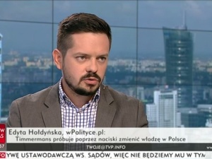 M. Chudkiewicz z Tygodnika Solidarność w TVP Info: Polska staje się suwerenna. To znajduje sprzeciw