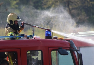 Potężny pożar w Piotrkowie Trybunalskim