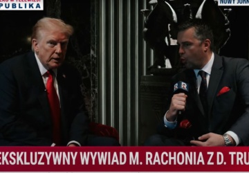 Rachoń zapytał Trumpa o prezydenta Dudę. Jasna deklaracja