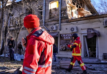 Ukraina: Rosjanie zaatakowali w nocy rekordową liczbą dronów