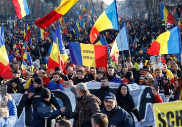 W Bukareszcie wielotysięczna demonstracja przeciwko manipulacjom wyborczym