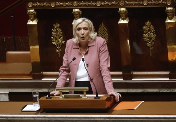 Marine Le Pen: Decyzja Trumpa ws. Ukrainy godna potępienia