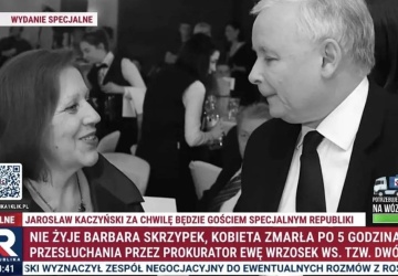 Nie żyje Barbara Skrzypek. Wstrząsające słowa prezesa PiS