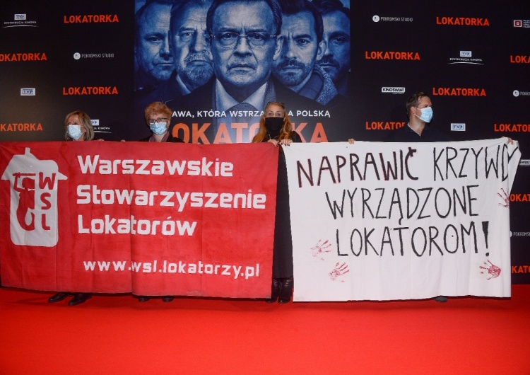 Lokatorka Czerwony dywan i manifest na premierze LOKATORKI (3 grudnia w kinach)