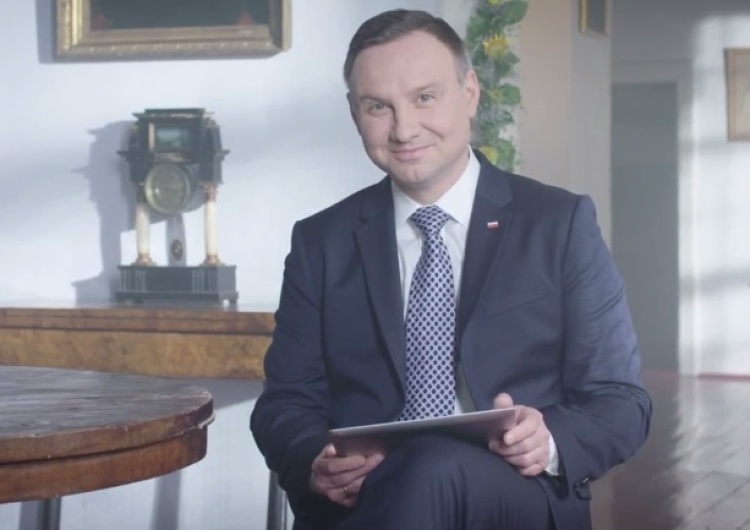  [video] Andrzej Duda zachęca do udziału w akcji "Narodowe Czytanie" 