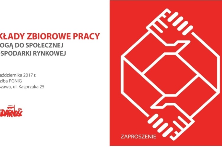  Konferencja "Układy zbiorowe pracy drogą do społecznej gospodarki rynkowej" Zapowiedź prasowa/akredytacje