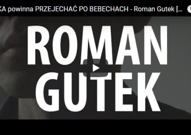  Tomasz Samołyk: [video] "SZTUKA powinna PRZEJECHAĆ PO BEBECHACH" - Roman Gutek [#KNN 9/20]