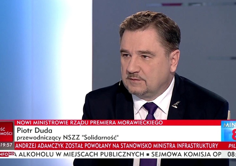  Piotr Duda: Prezydent udowodnił, że jest strażnikiem dialogu społecznego w Polsce