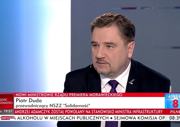  Piotr Duda: Przeanalizujemy Kodeks Pracy, aby więcej pracowników miało wolne niedziele