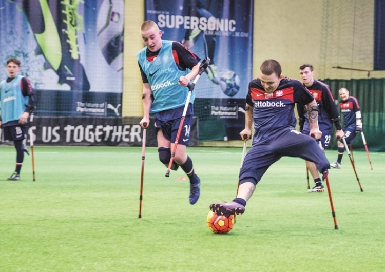  Amp futbol. Piłkarze reprezentacji Polski nie męczą się nigdy