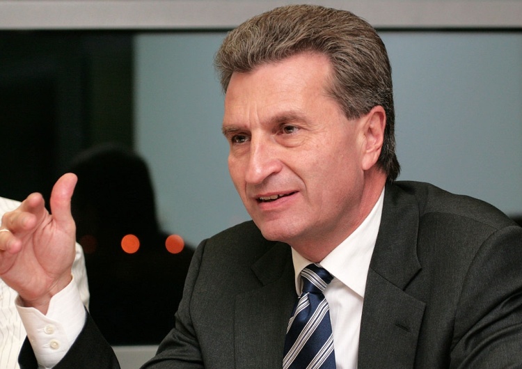 Jacques Grießmayer Günther Oettinger[komisarz UE]: "Polska będzie rozwiązaniem kłopotu przy układaniu nowego budżetu UE"