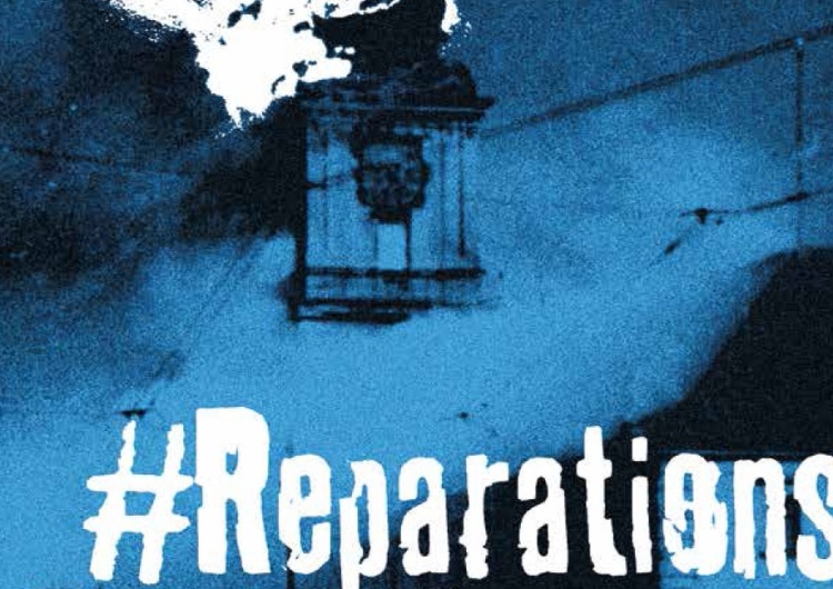  Akcja #ReparationsForPoland. Powstają grafiki po norwesku, szwedzku, chińsku i hindi