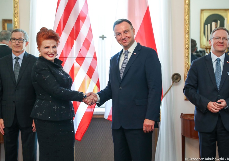 Grzegorz Jakubowski Prezydent Andrzej Duda przywitał nowych ambasadorów USA i Iranu w Polsce