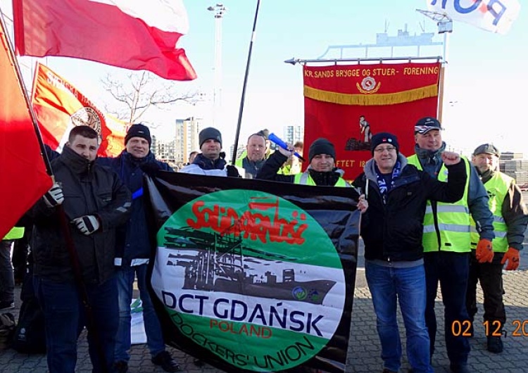  Protest portowców w Danii: „Przeładunki to nasza sprawa”