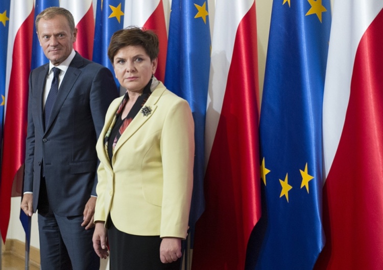  Dziś spotkanie Szydło - Tusk. Szef RE przylatuje do Warszawy