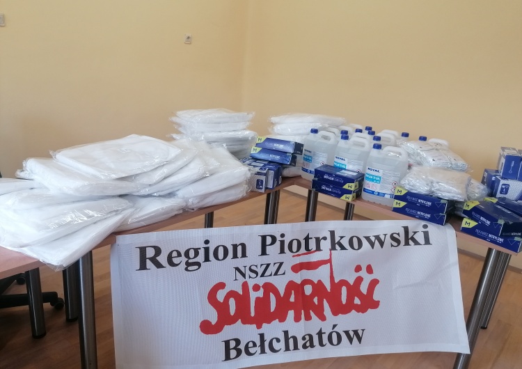  Solidarność Regionu Piotrkowskiego pomaga w walce z koronawirusem