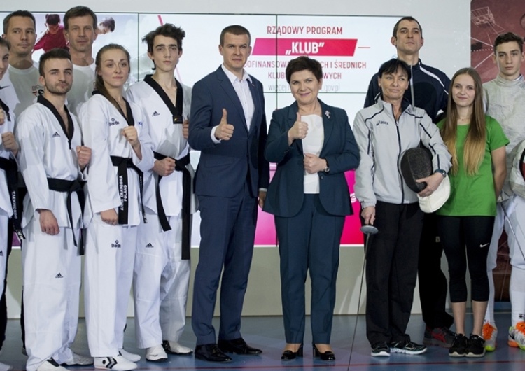  Inauguracja 2. edycji rządowego programu „KLUB” z udziałem premier Beaty Szydło