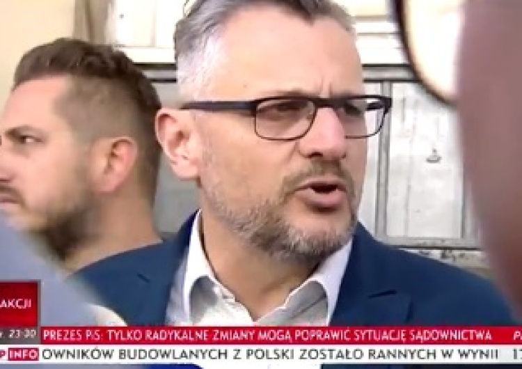 zrzut ekranu [video] Poseł PO do dziennikarza TVP: Skończy pan jak Urban. Bierze pan pieniądze za oszukiwanie Polaków