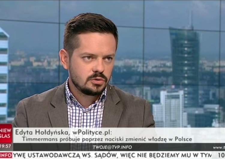  M. Chudkiewicz z Tygodnika Solidarność w TVP Info: Polska staje się suwerenna. To znajduje sprzeciw