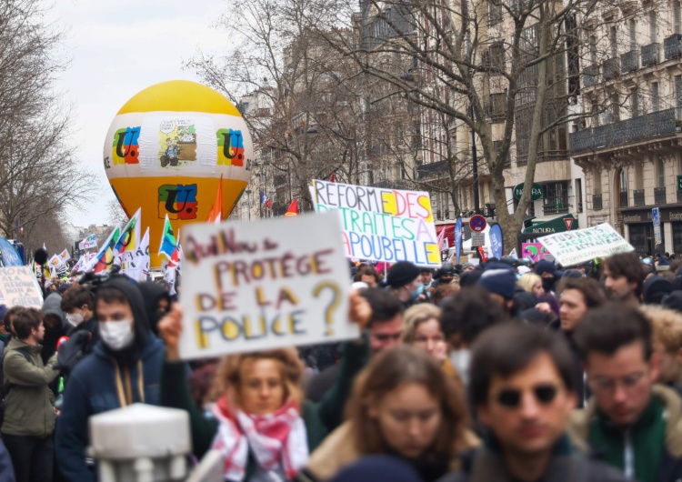 Francja. Protesty przeciwko reformie emerytalnej Francja: Rekordowa mobilizacja przeciwko reformie podnoszącej wiek emerytalny