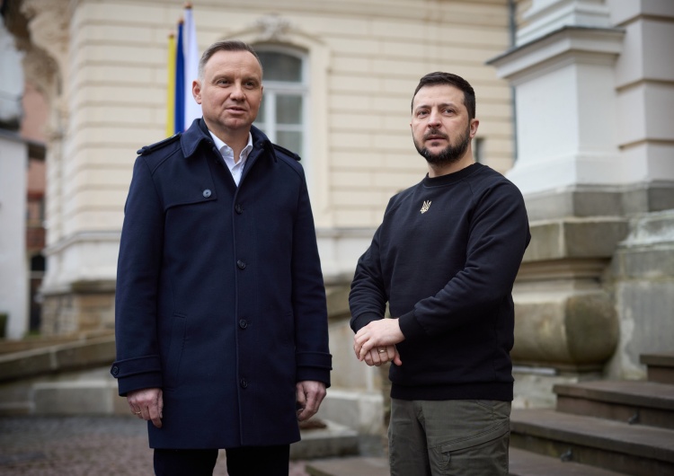 Prezydenci Polski i Ukrainy: Andrzej Duda i Wołodymyr Zełeneski Energetyka24: Gazowy sojusz Warszawa-Kijów. Polska hubem ukraińskiej gospodarki