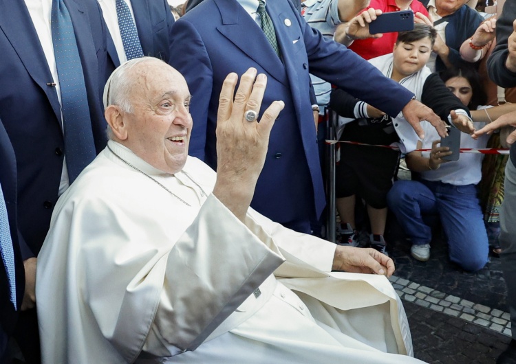 Papież Franciszek Papież przyjął przedstawiciela rosyjskiej Cerkwi 