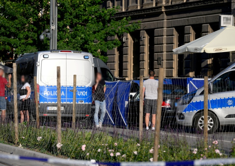 Miejsce zbrodni, ul. Św. Marcin w Poznaniu Zabójstwo w centrum Poznania. Ofiarą był bloger, aktywista i artysta