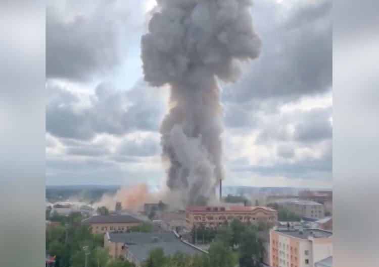 Eksplozja w podmoskiewskich zakładach Potężna eksplozja pod Moskwą. Nowe informacje