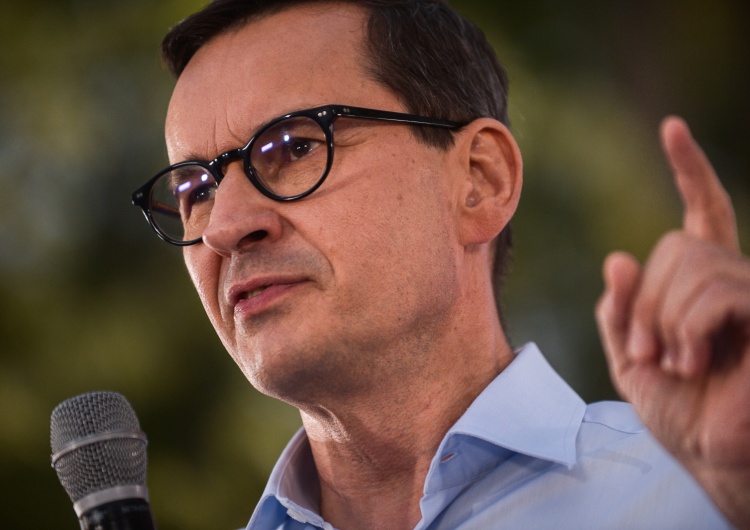 Premier Morawiecki Premier o doktrynie obronnej PO: Jak można było doprowadzić do takiego zagrożenia?