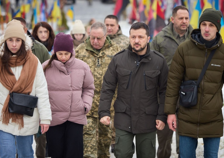 Prezydent Volodymyr Zelenskyy ISW: Moskwa chce zdyskredytować i podzielić ukraińskie władze