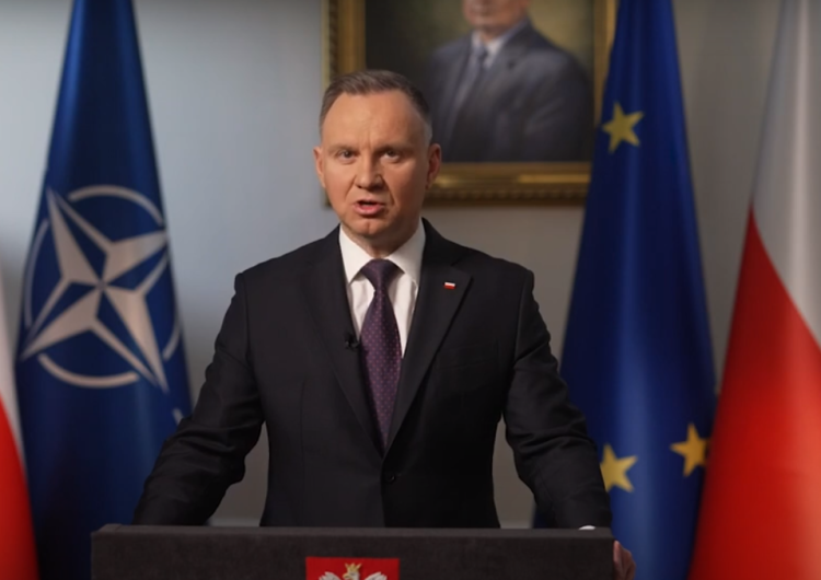 Prezydent Andrzej Duda  Orędzie noworoczne prezydenta Andrzeja Dudy 