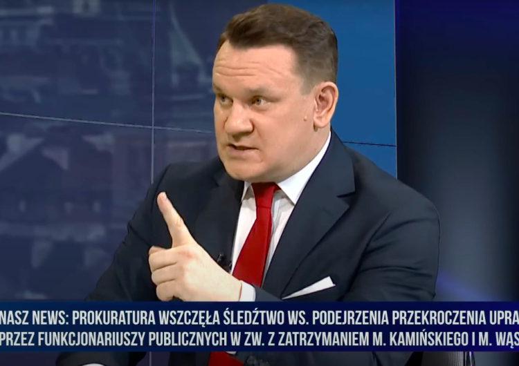 Europoseł Dominik Tarczyński Dominik Tarczyński: Pytam panie Bodnar, gdzie jest pisemna zgoda prezydenta na odwołanie?