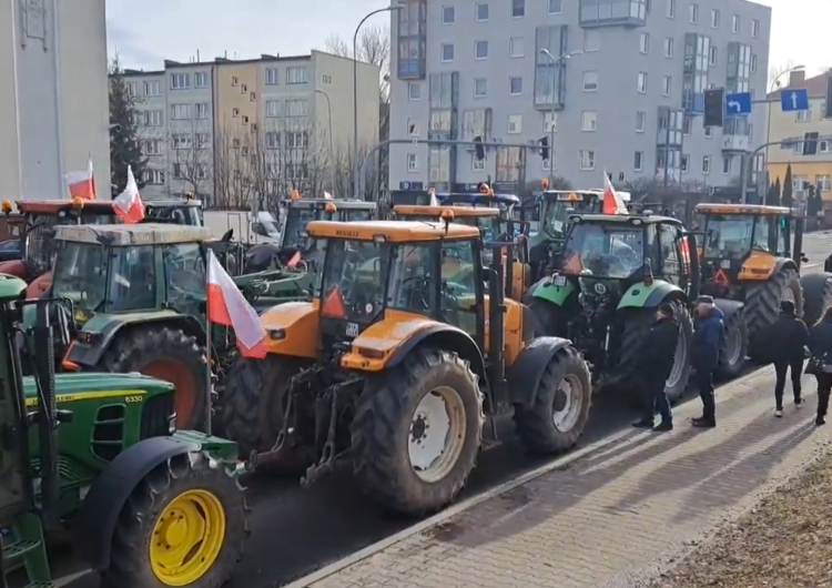 protest rolników Dziś potężne protesty rolników w całej Polsce