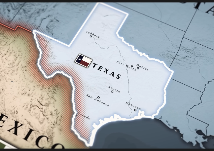 Mapa Teksasu [Felieton „TS”] Waldemar Biniecki: Otwarta granica