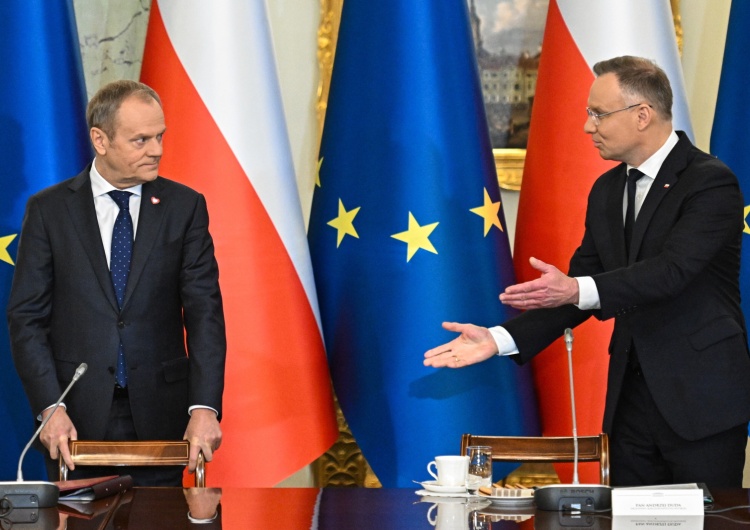 Donald Tusk i Andrzej Duda Zbigniew Kuźmiuk: Tak Donald Tusk odebrał od prezydenta Dudy 10-minutową lekcję z polityki