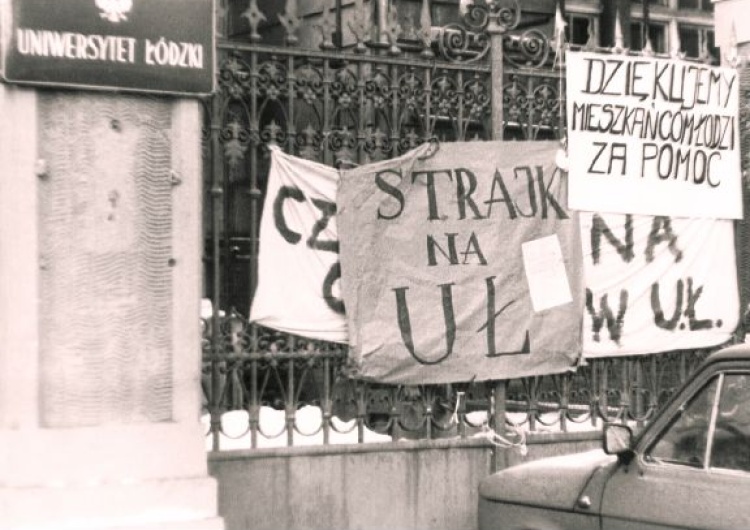 Strajk na Uniwersytecie Łódzkim 