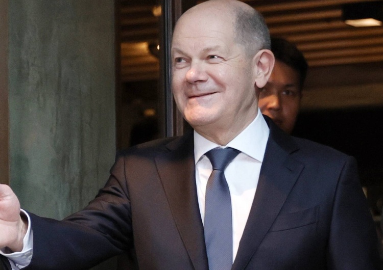 Kanclerz Niemiec Olaf Scholz Niemcy otrzymują z budżetu UE pięć razy więcej, niż w niego wkładają