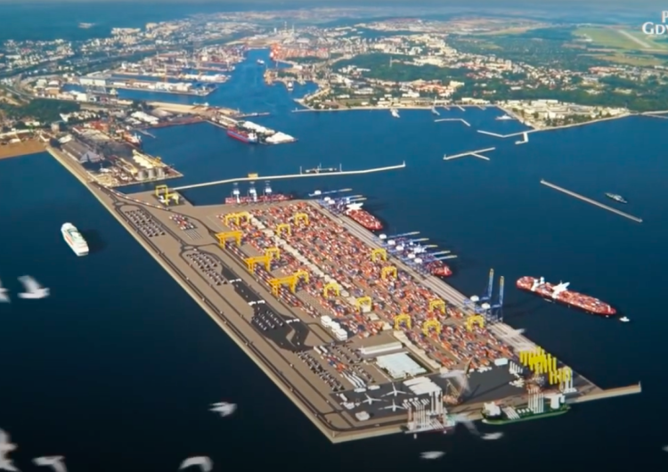 Port Zewnętrzny W Gdyni powstanie tzw. „port zewnętrzny”, który pozwoli na obsługę największych kontenerowców