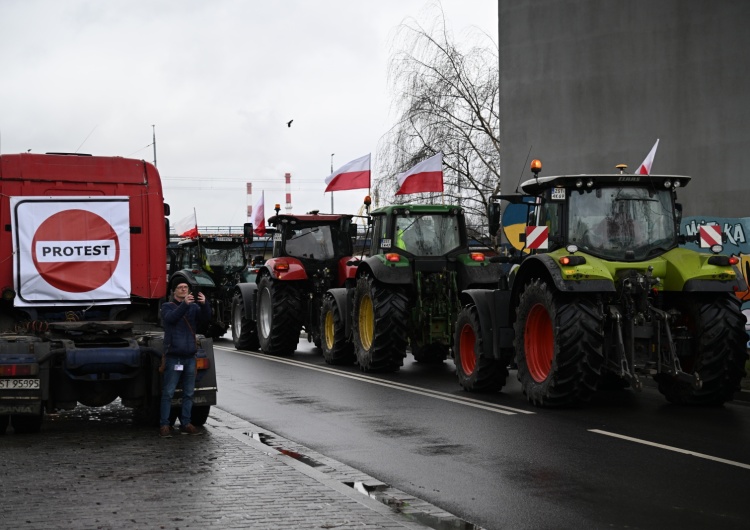 Strajk rolników - zdjęcie ilustracyjne Rolnicy zablokują granicę z Czechami. Jest komunikat