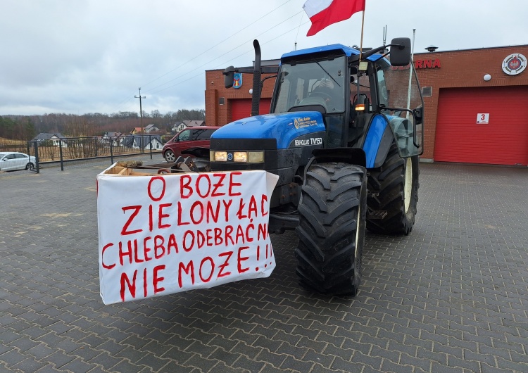 Protest rolników Solidarni z rolnikami