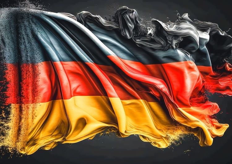 Flaga Niemiec  Według prognoz OECD Niemcy stracą w tym roku trzecie miejsce pośród największych gospodarek świata