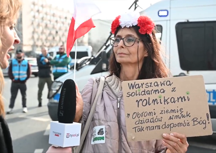 Warszawa solidarna z rolnikami Nie tylko rolnicy manifestują. Oto dlaczego mieszkańcy Warszawy wsparli protest 