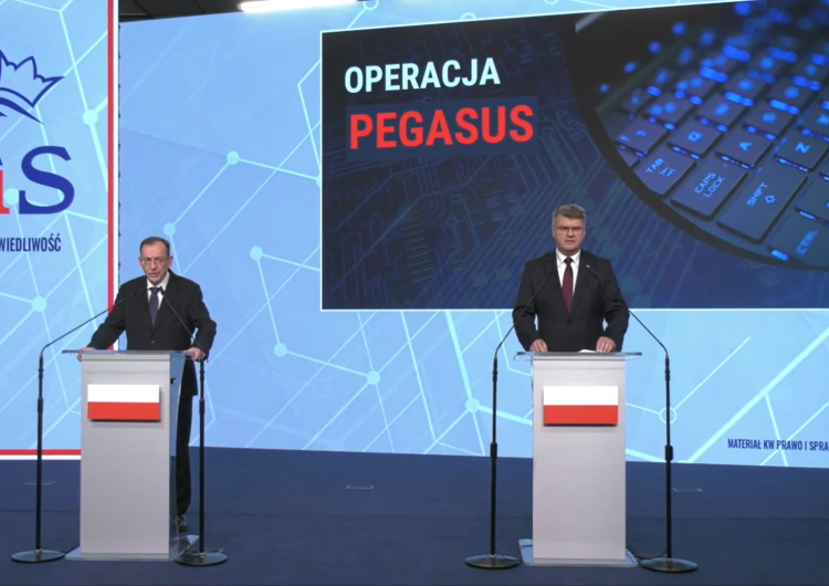 Mariusz Kamiński i Maciej Wąsik  Kamiński i Wąsik odpowiedzieli na oskarżenia PO dotyczące Pegasusa