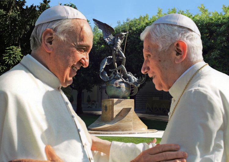 Franciszek i Benedykt XVI, rok 2013 Papież Franciszek: Benedykt XVI został zinstrumentalizowany