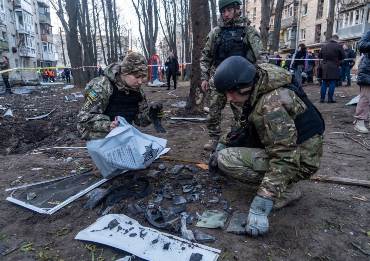 Ukraina. Zniszczenia w Charkowie po rosyjskim ataku 
