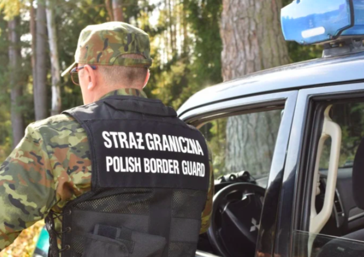 Patrol Straży Granicznej Nietypowy incydent na granicy polsko-ukraińskiej