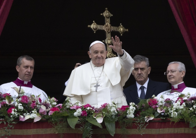 Papież Franciszek Papież zaapelował o pokój na Ukrainie i w Strefie Gazy